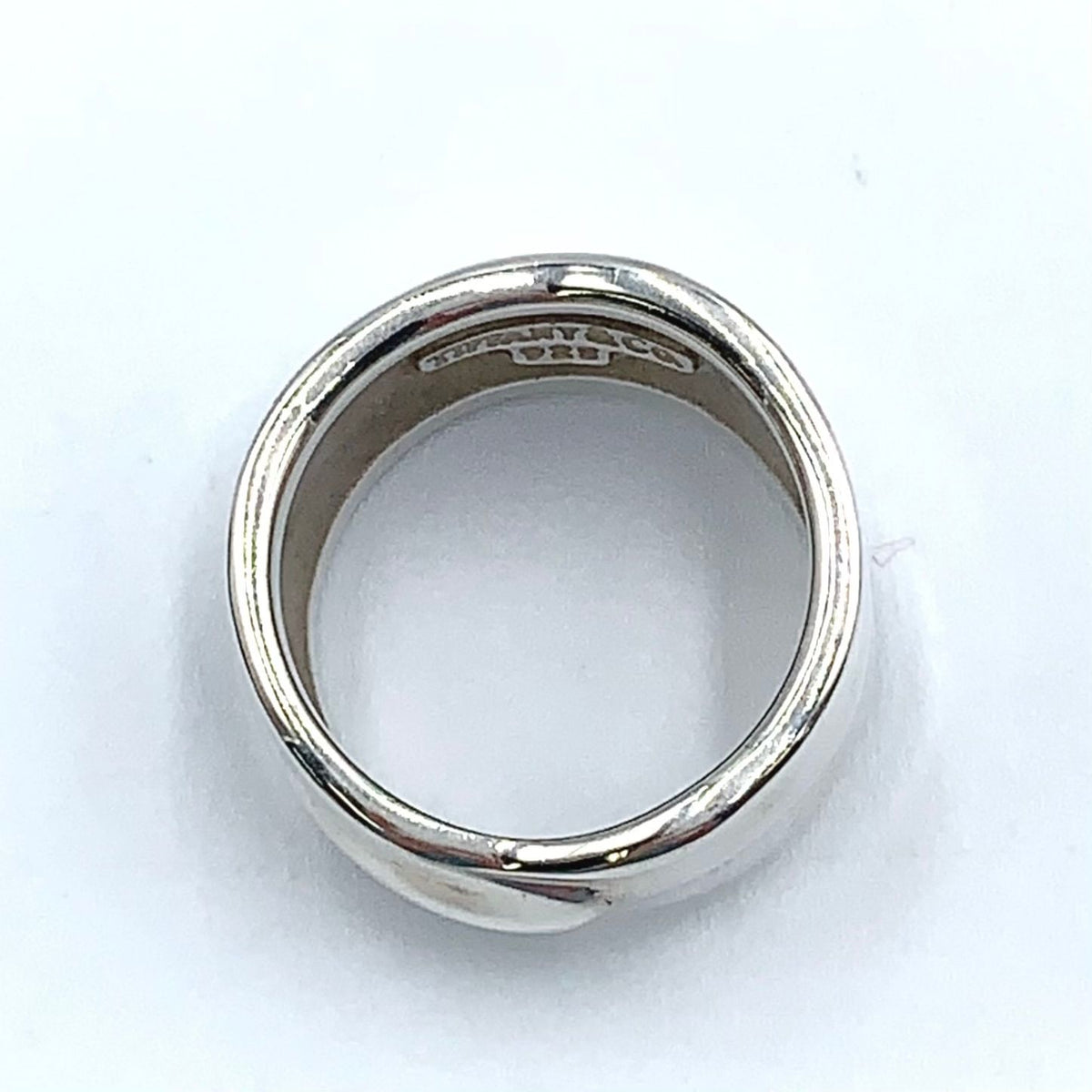 Tiffany & Co Tenderness Cross 925 Sterling Silver Ring — view 3
