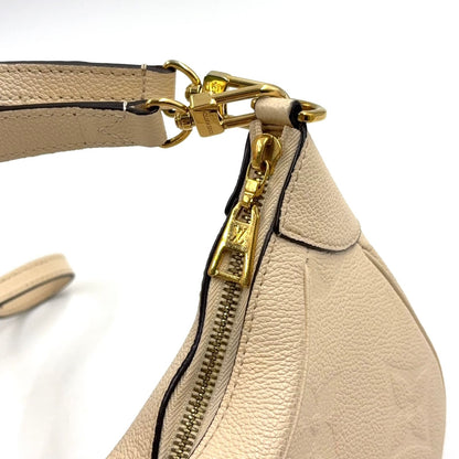 Louis Vuitton Bagatelle Shoulder Leather Ivory Handbag Gold — view 8