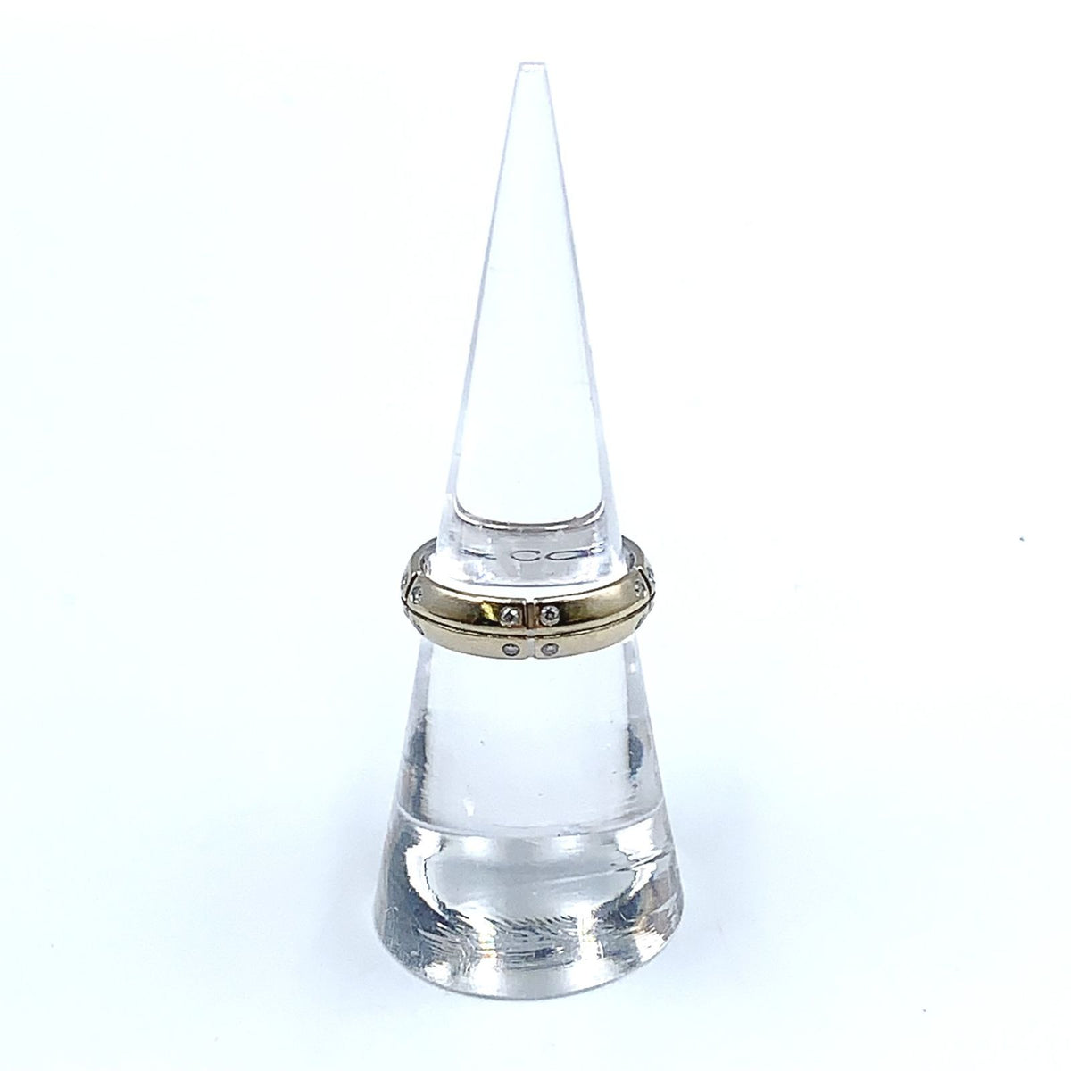 Tiffany & Co Streamerica Diamond Gold Ring — view 5