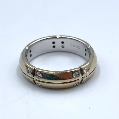 Tiffany & Co Streamerica Diamond Gold Ring — view 2
