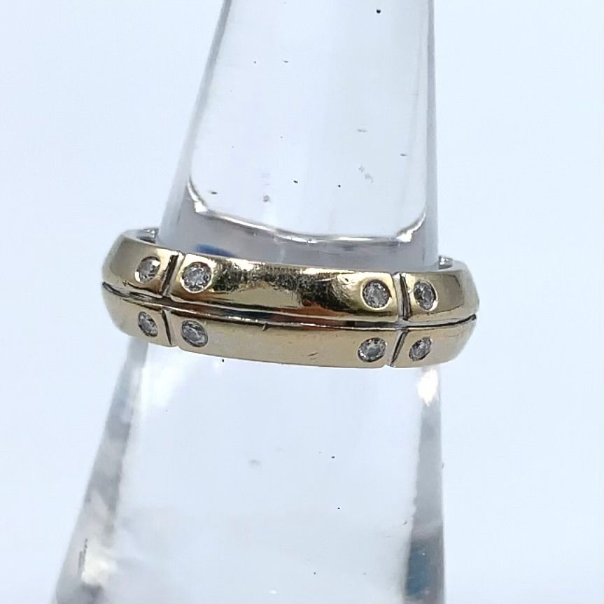 Tiffany & Co Streamerica Diamond Gold Ring — view 7