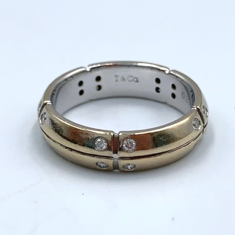Tiffany & Co Streamerica Diamond Gold Ring