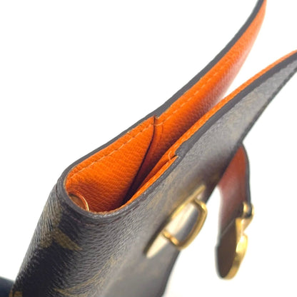 Louis Vuitton Agenda Koala PM Leather Orange Brown Cover Gold — view 6