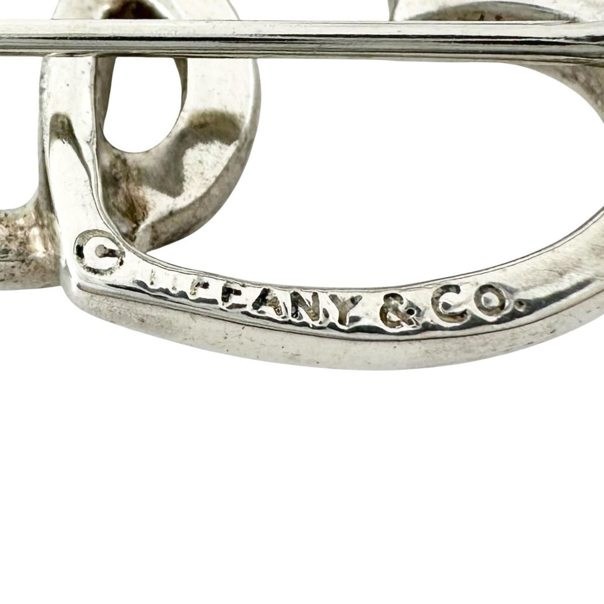 Tiffany & Co Triple Heart 925 Sterling Silver Brooch — view 5