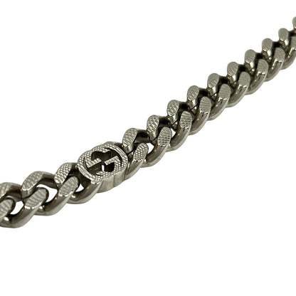 Gucci Necklace Silver Interlocking — view 3