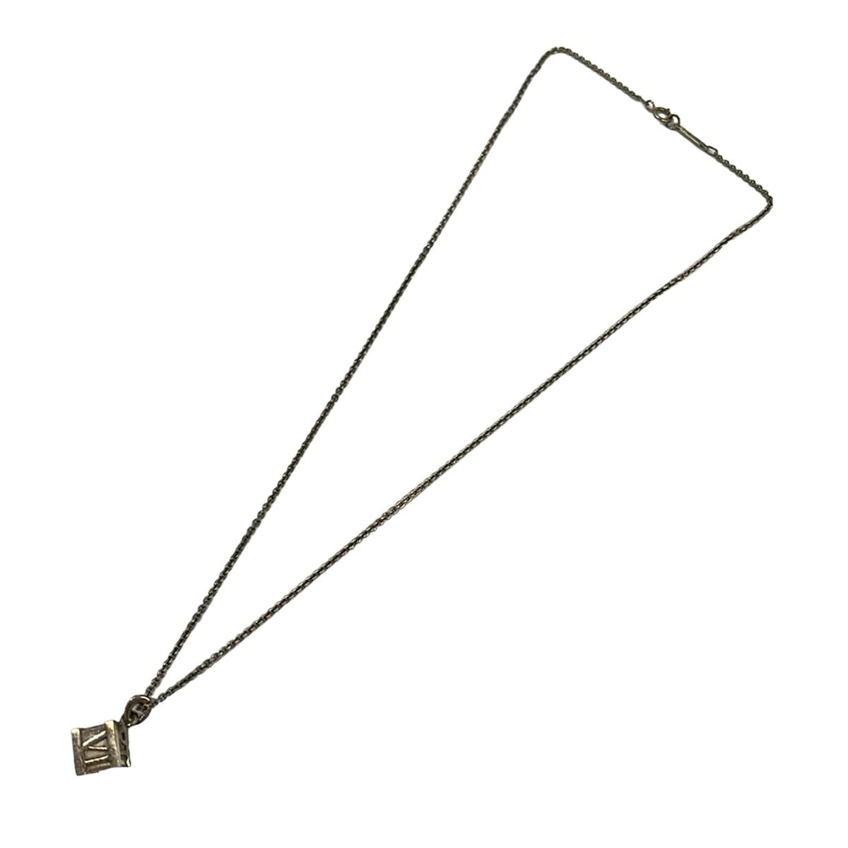 Tiffany & Co Necklace Atlas Cube Silver — view 2