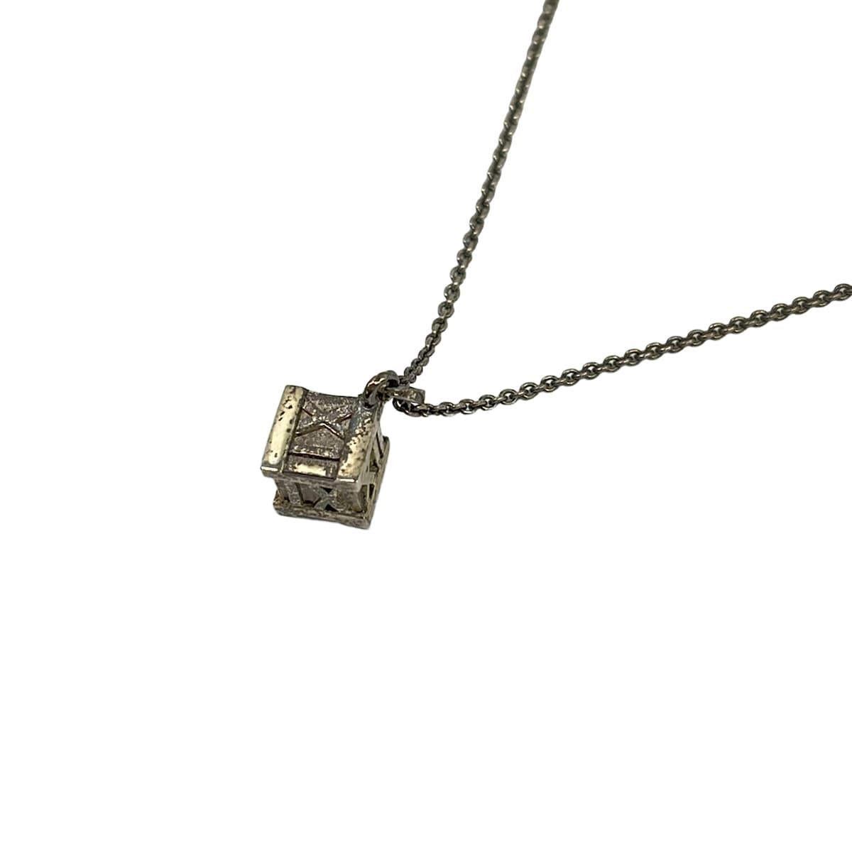Tiffany & Co Necklace Atlas Cube Silver — view 3