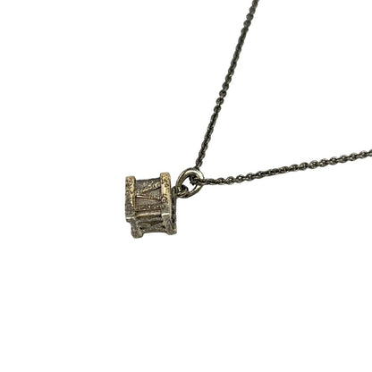 Tiffany & Co Necklace Atlas Cube Silver