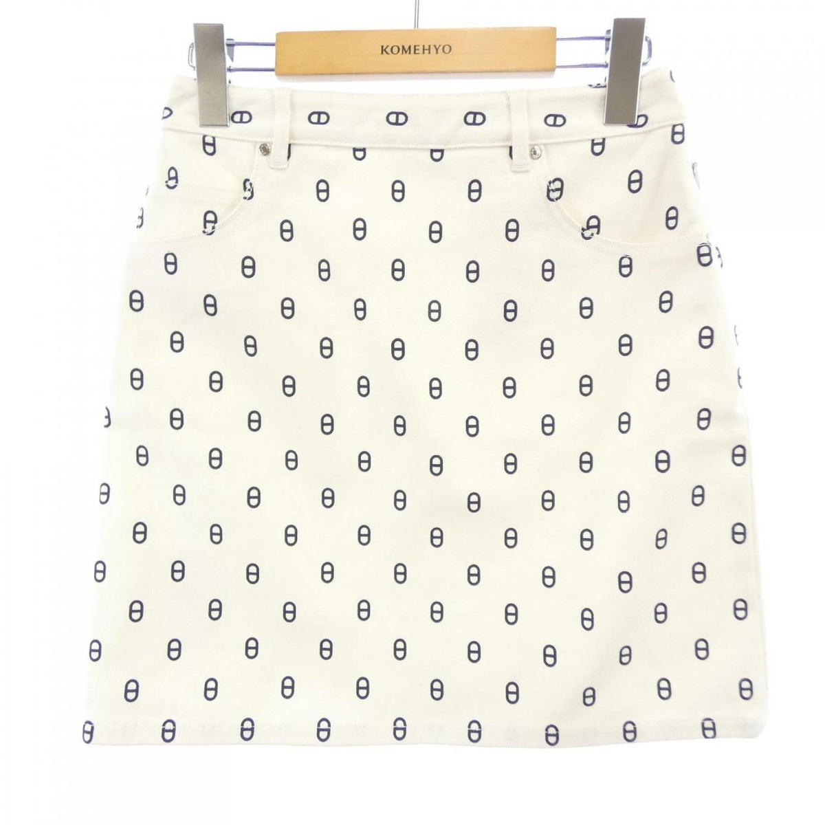 Hermes Chaine D'ancre Skirt