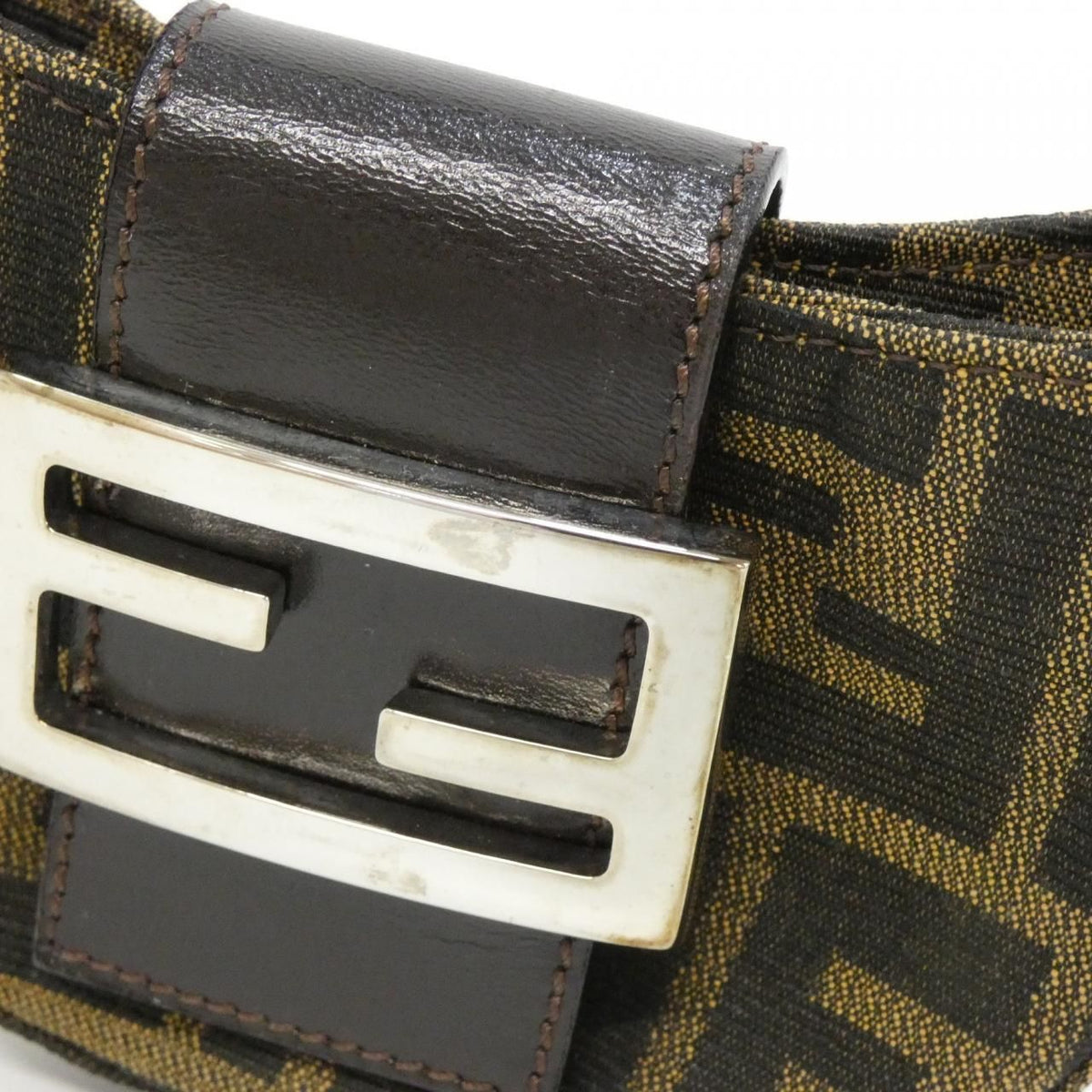 Fendi Vintage Bag Handbag Silver — view 5