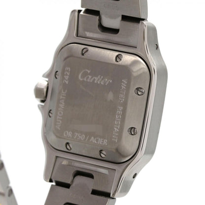 Cartier Santos Galbee SM Stainless Steel Yellow Gold Automatic — view 6