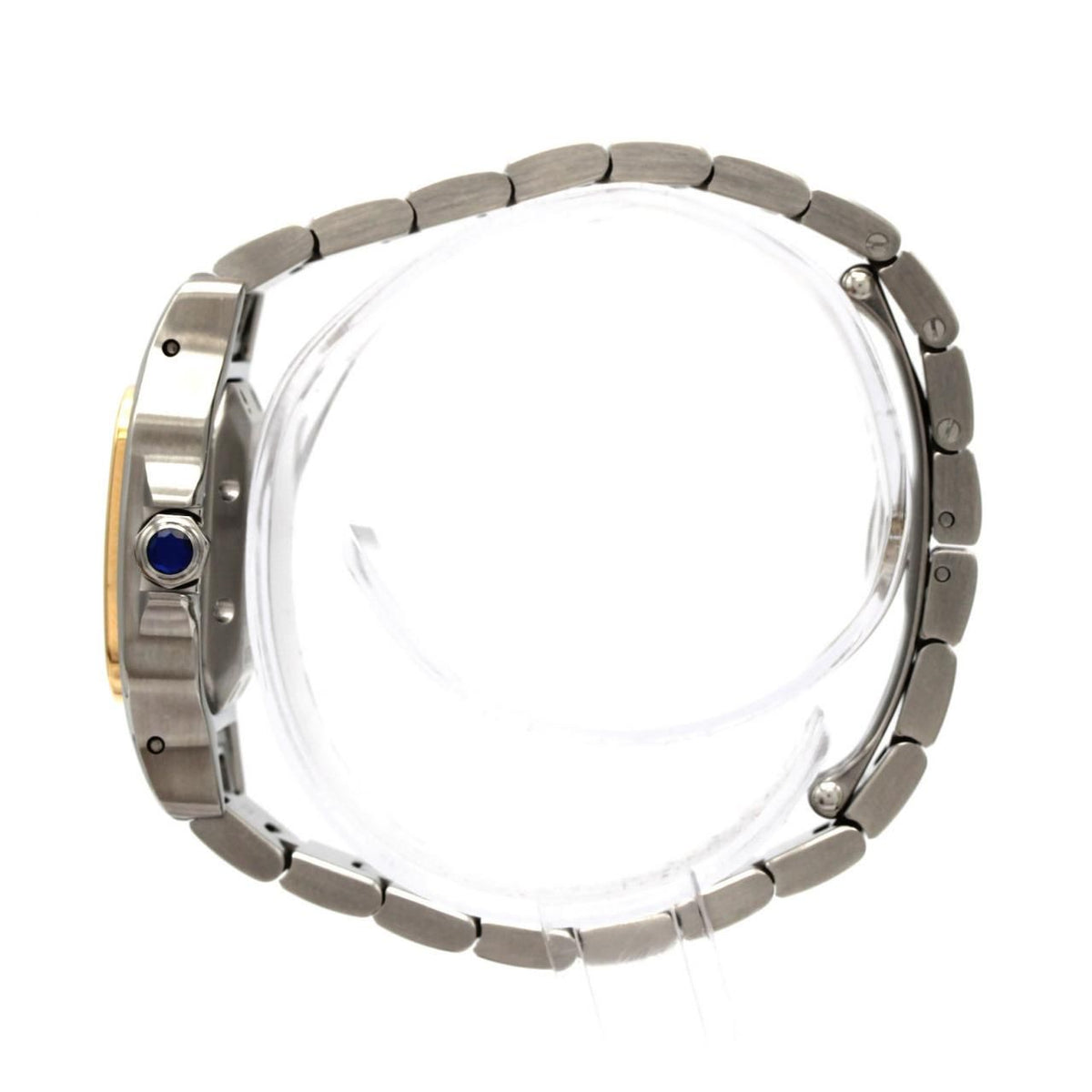 Cartier Santos Galbee SM Stainless Steel Yellow Gold Automatic — view 3