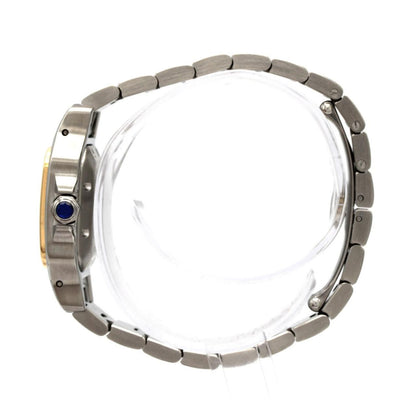 Cartier Santos Galbee SM Stainless Steel Yellow Gold Automatic — view 3