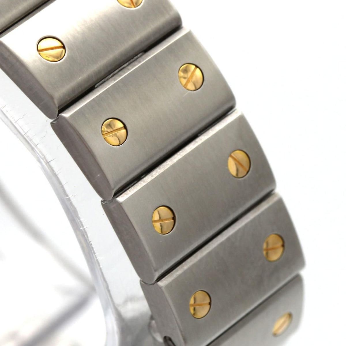 Cartier Santos Galbee SM Stainless Steel Yellow Gold Automatic — view 5