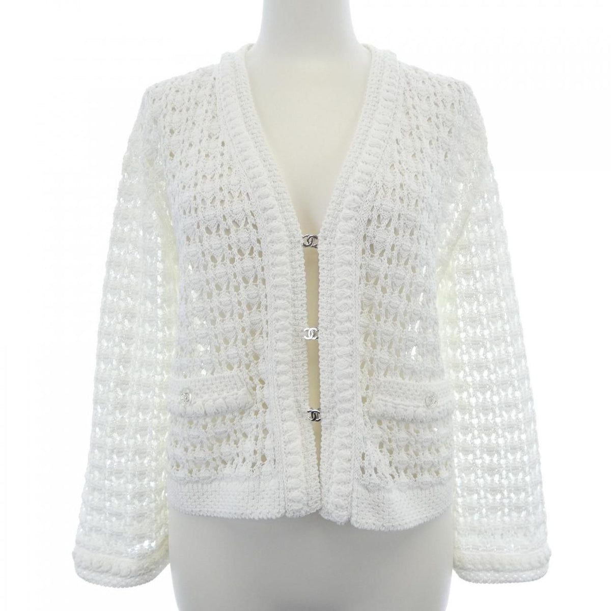 Chanel Cardigan White
