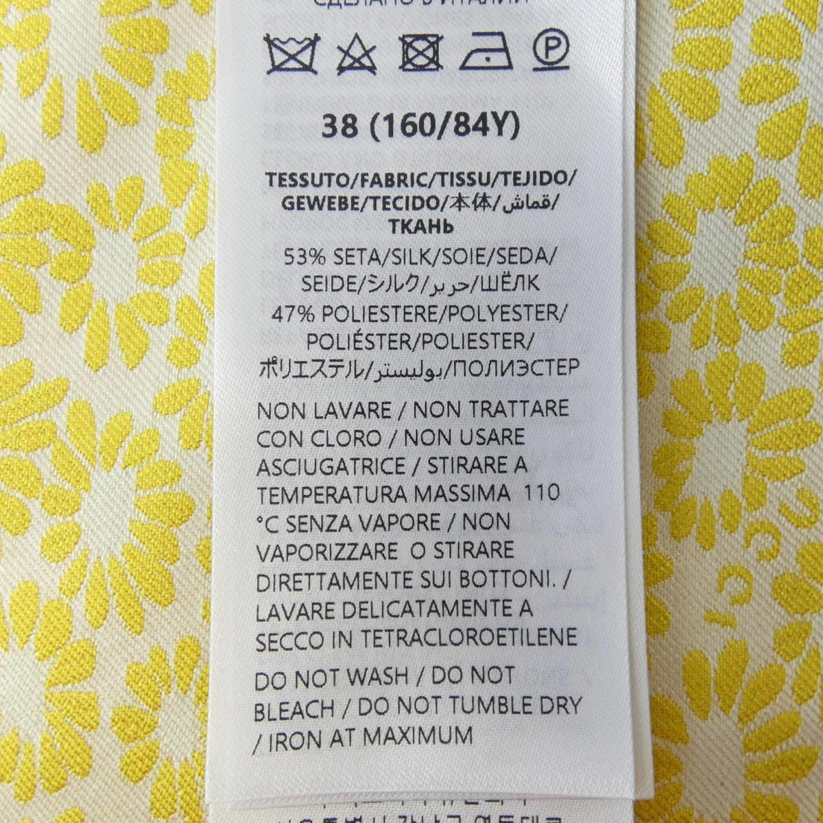 Gucci Zasbq Dress Yellow — view 3