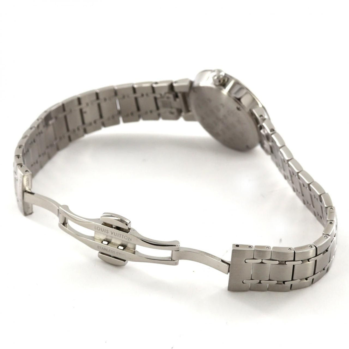 Louis Vuitton Tambour Slim D SS Quartz Watch — view 6