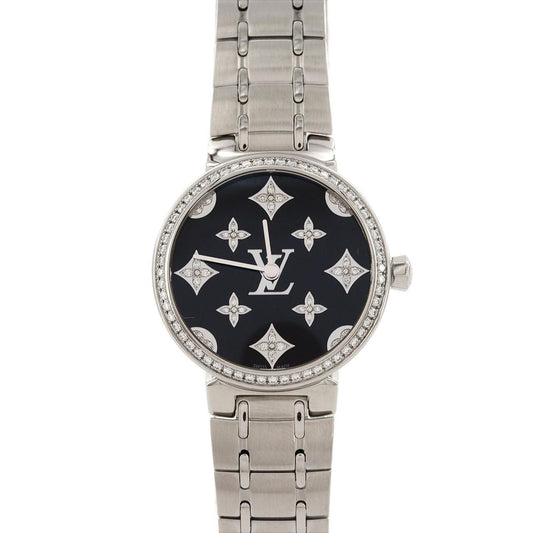 Louis Vuitton Tambour Slim D SS Quartz Watch