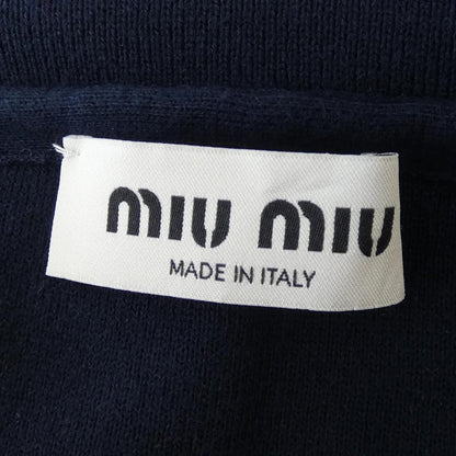 Miu Miu Logo Knit Sweater — view 4