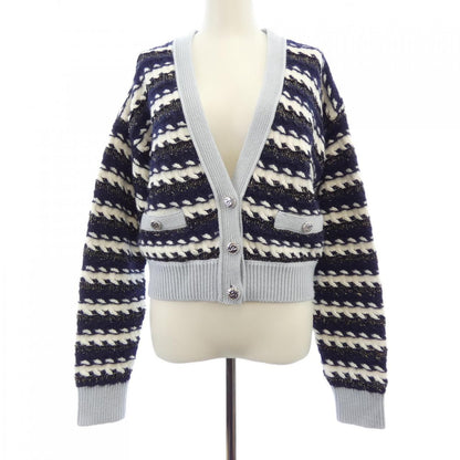Chanel 22B Cardigan Navy