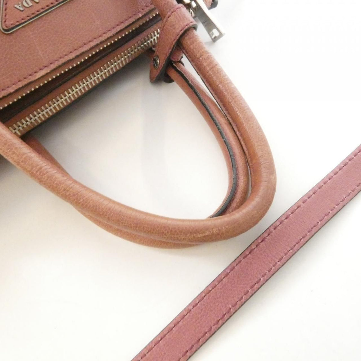 Prada Bag Handbag Silver — view 6