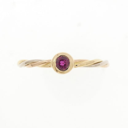 Cartier Vintage Three Gold Twist Ring — view 2