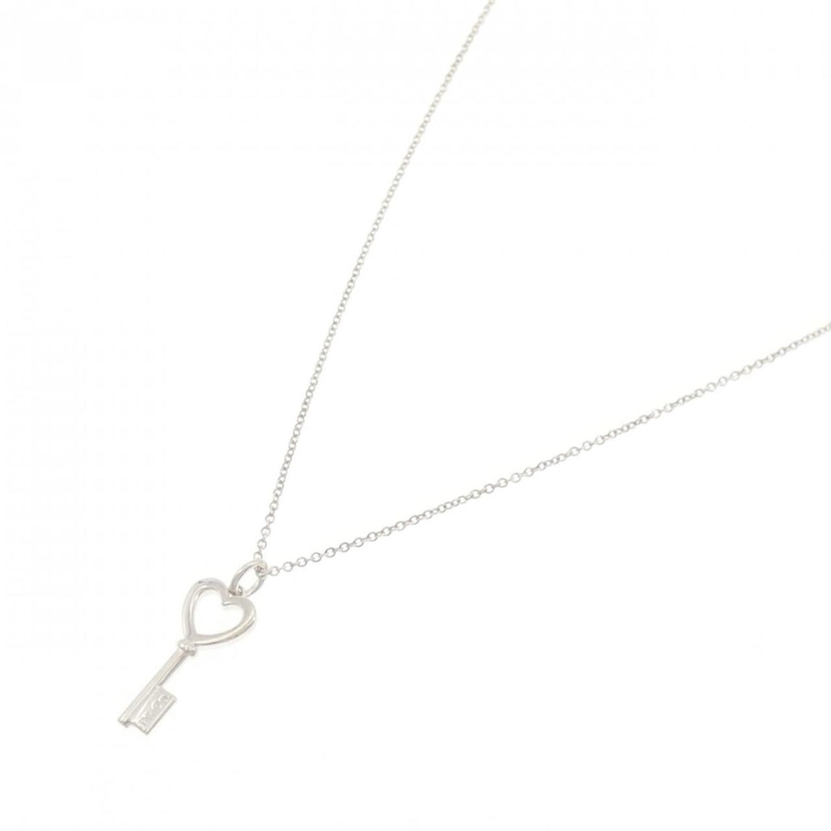 Tiffany & Co Heart Key Mini Necklace — view 2