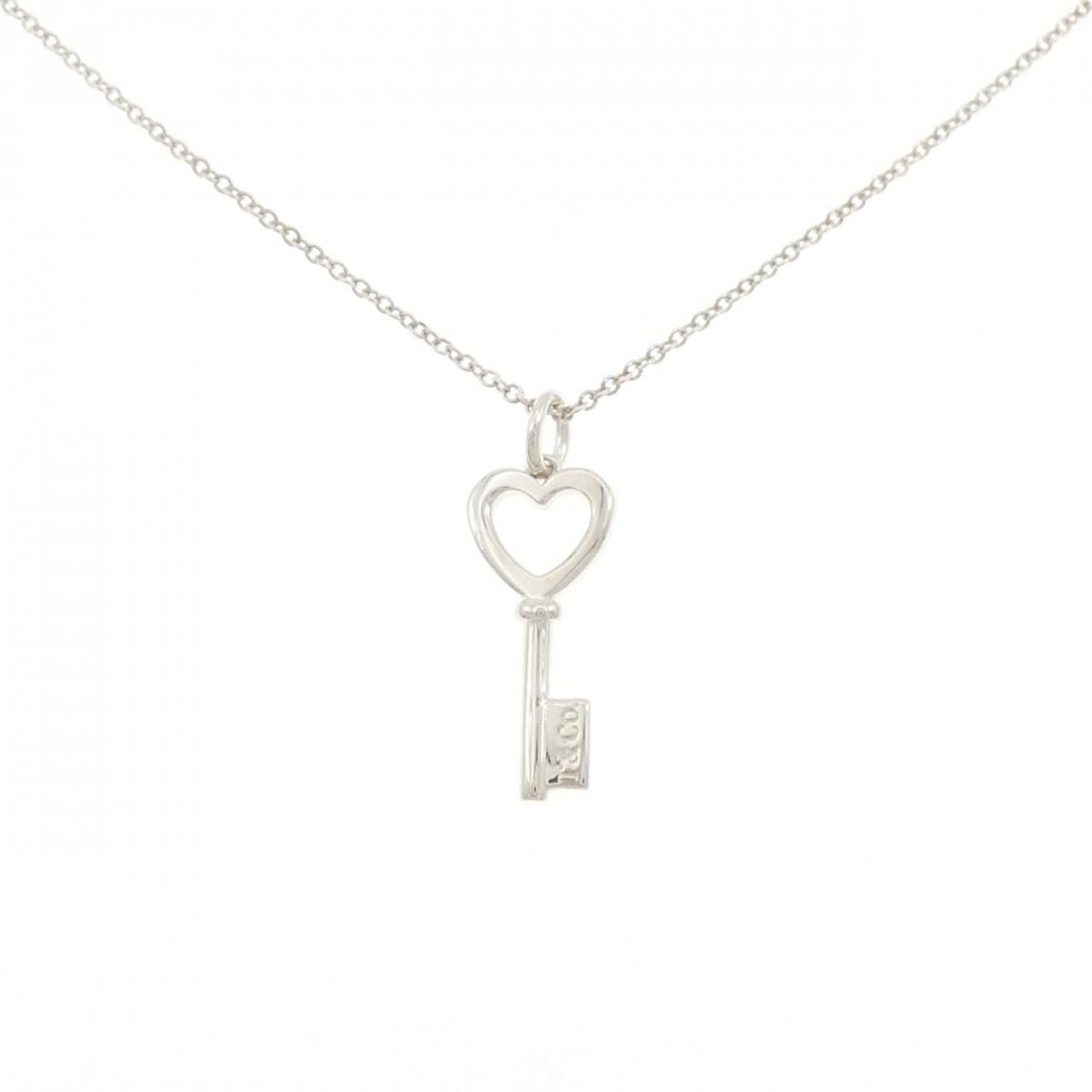 Tiffany & Co Heart Key Mini Necklace