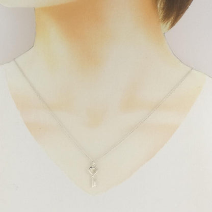 Tiffany & Co Heart Key Mini Necklace — view 5