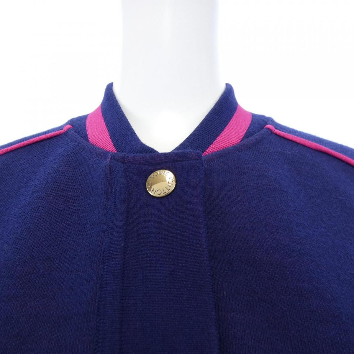 Louis Vuitton Block Knit Bomber Jacket — view 5