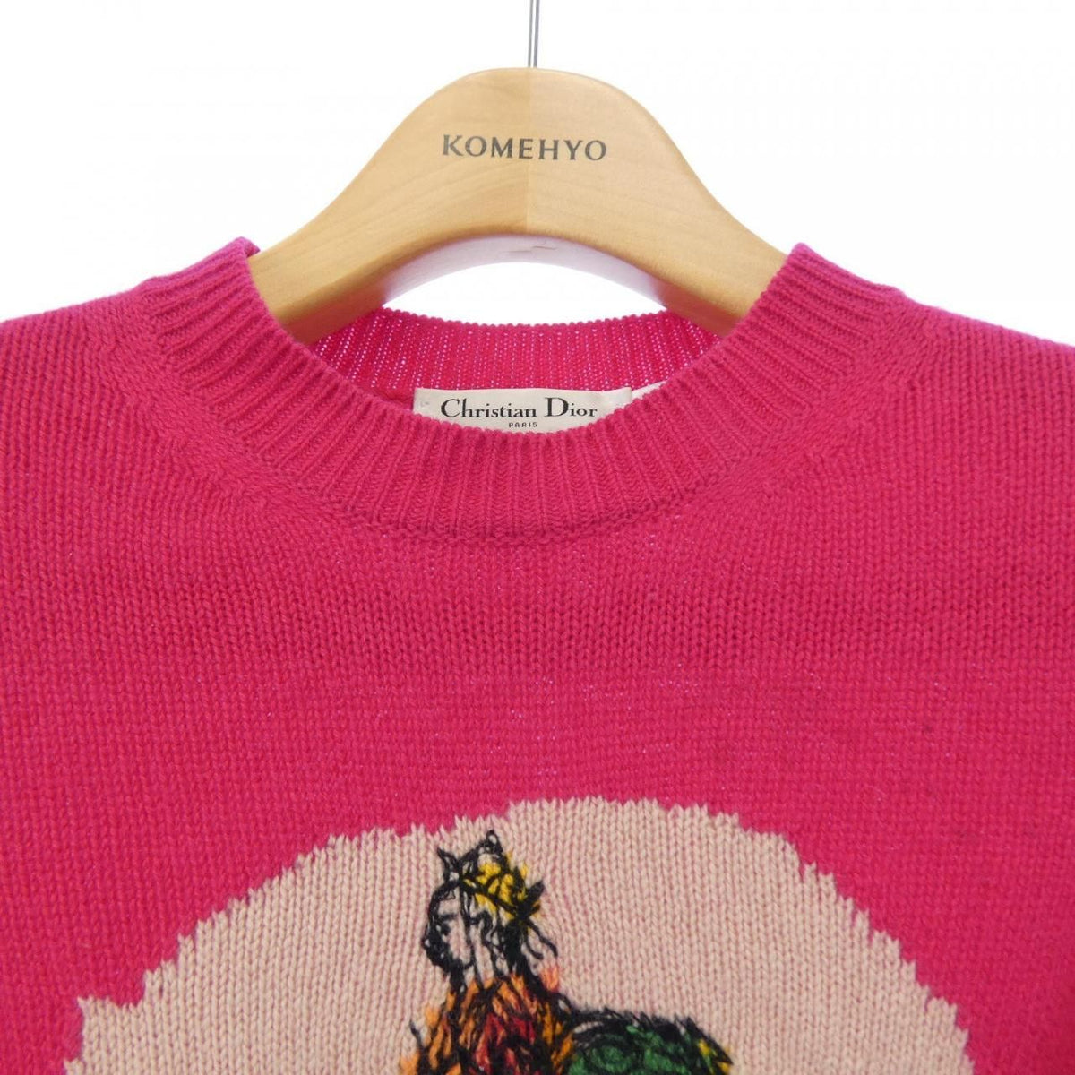 Dior Knit Sweater Pink — view 5