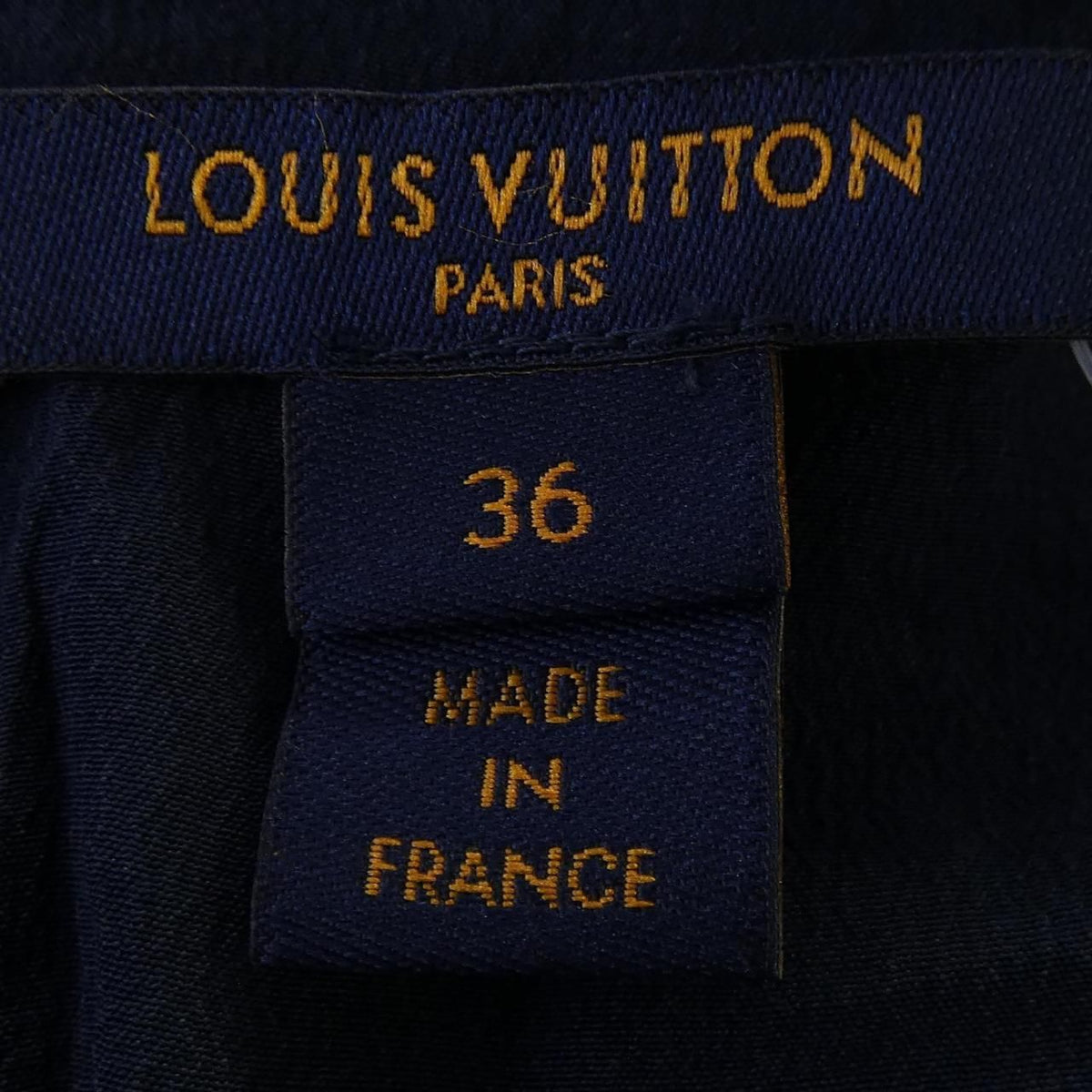 Louis Vuitton Dress Navy — view 4
