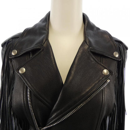 Gucci Leather Jacket Black — view 5