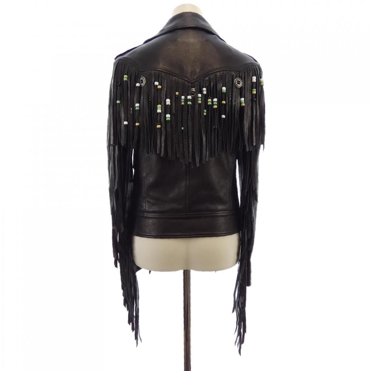 Gucci Leather Jacket Black — view 2