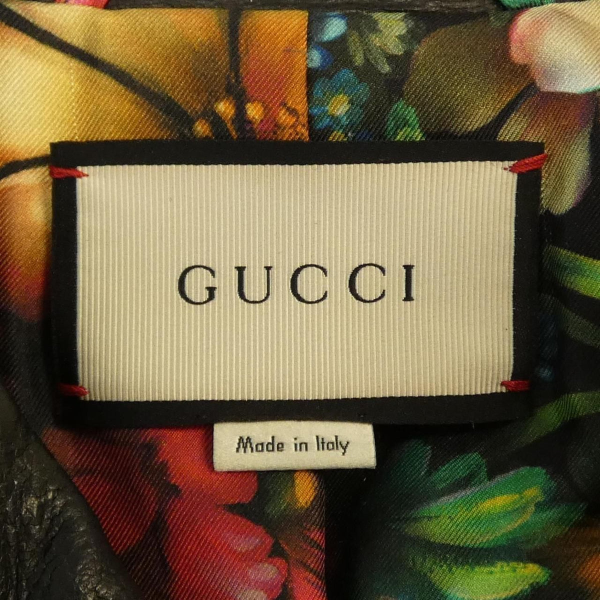 Gucci Leather Jacket Black — view 4