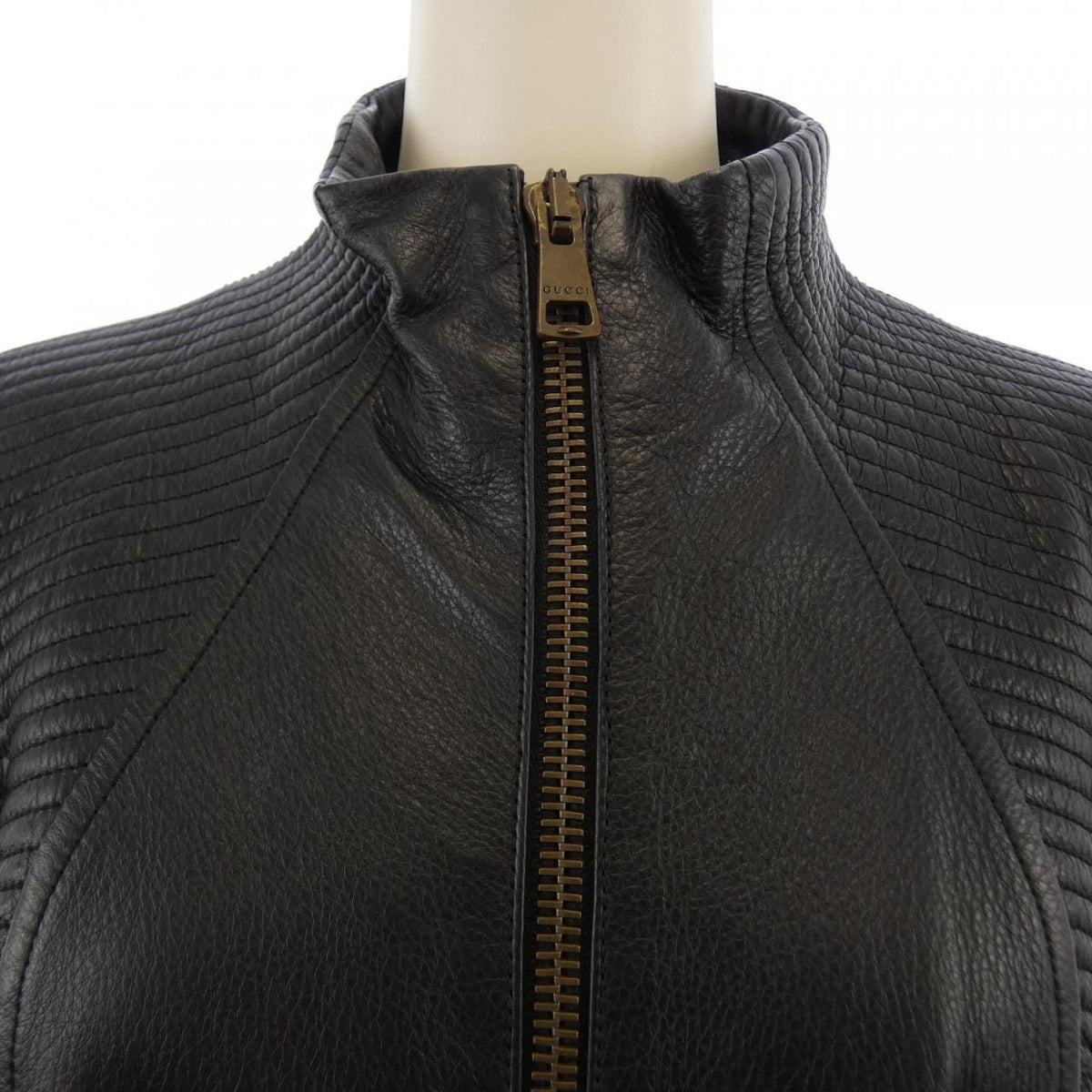 Gucci Vintage Leather Jacket — view 5