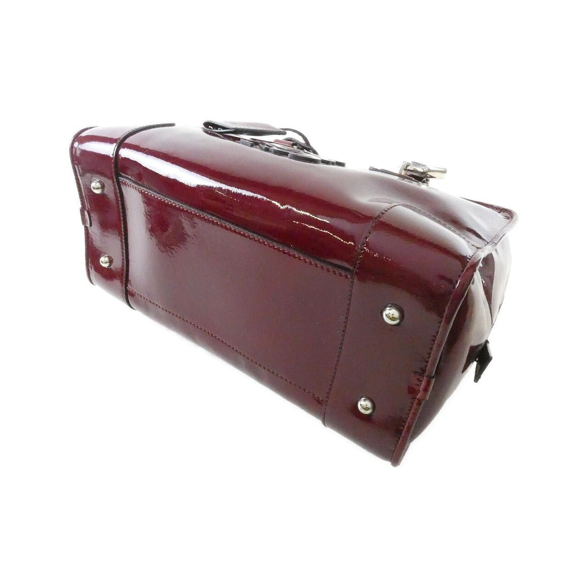 Loewe Amazona Bag Handbag Burgundy — view 3