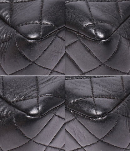 Chanel Chain Shoulder Bag Crossbody Gold Maxi Quilted Single Flap — view 5