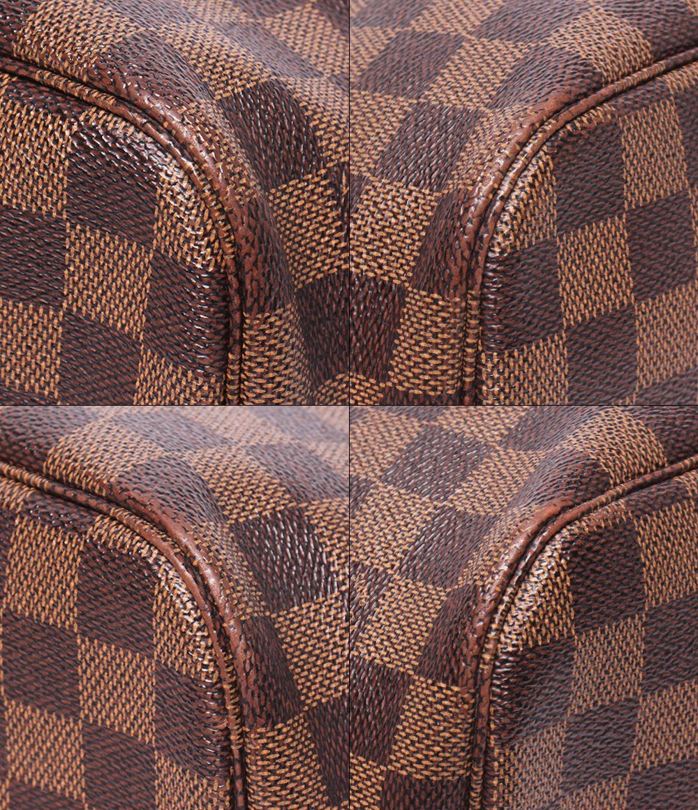 Louis Vuitton Tote Shoulder Bag Neverfull MM Damier Ebene — view 5