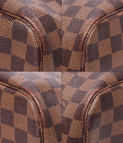 Louis Vuitton Tote Shoulder Bag Neverfull MM Damier Ebene — view 5