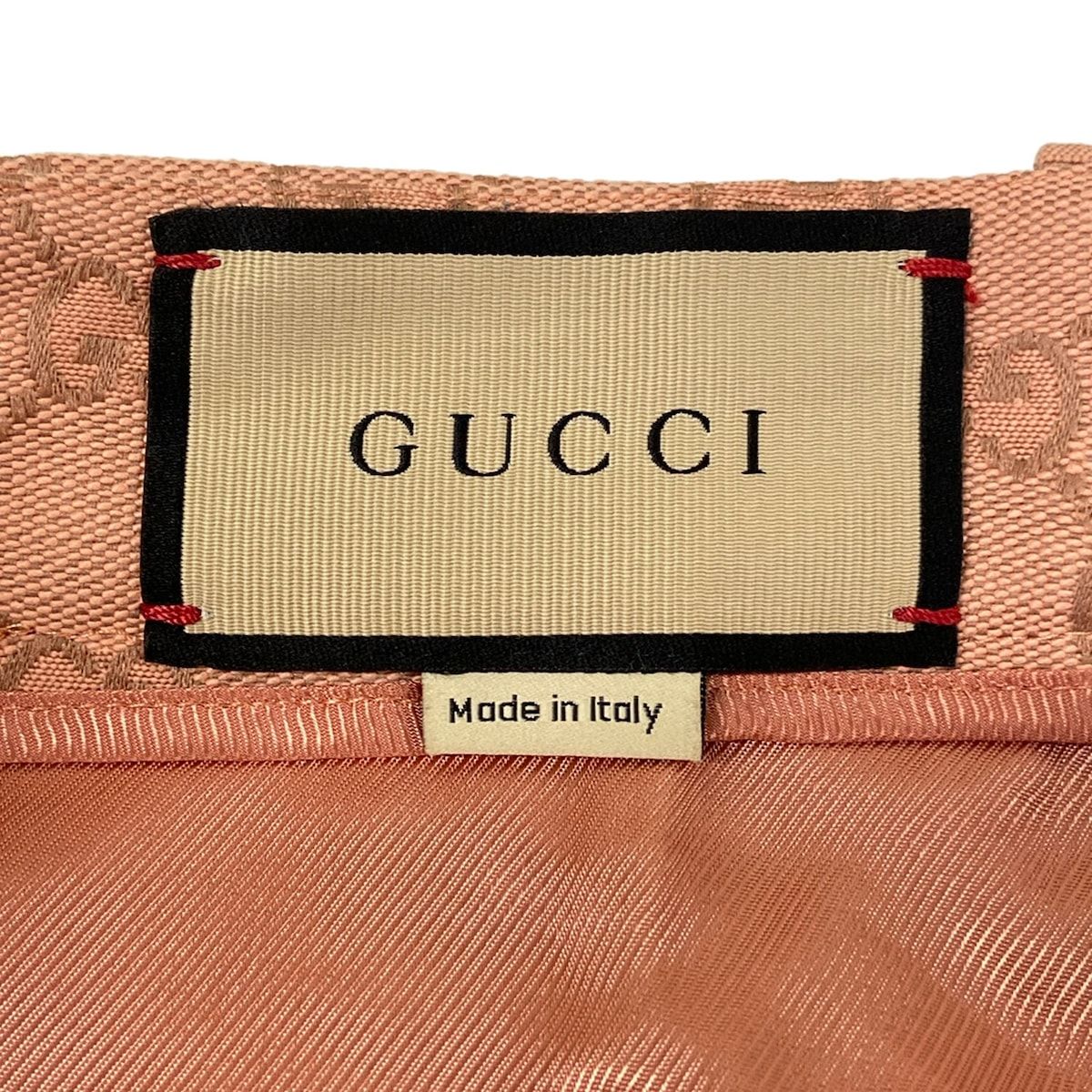 Gucci Pants Pink Wide Cotton 36 — view 3