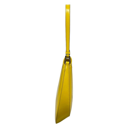 Prada Shoulder Bag Cleo Yellow Leather — view 2