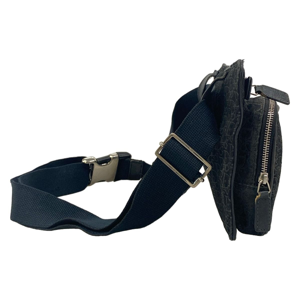 Dior Waist Pouch Street Chic Black Leather — view 2