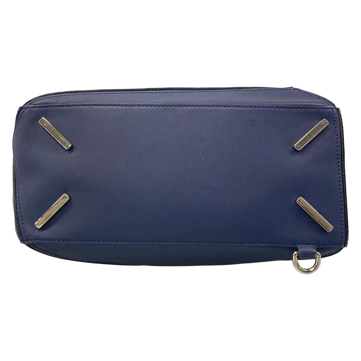 Loewe Handbag Puzzle Bag Medium Navy Leather — view 5
