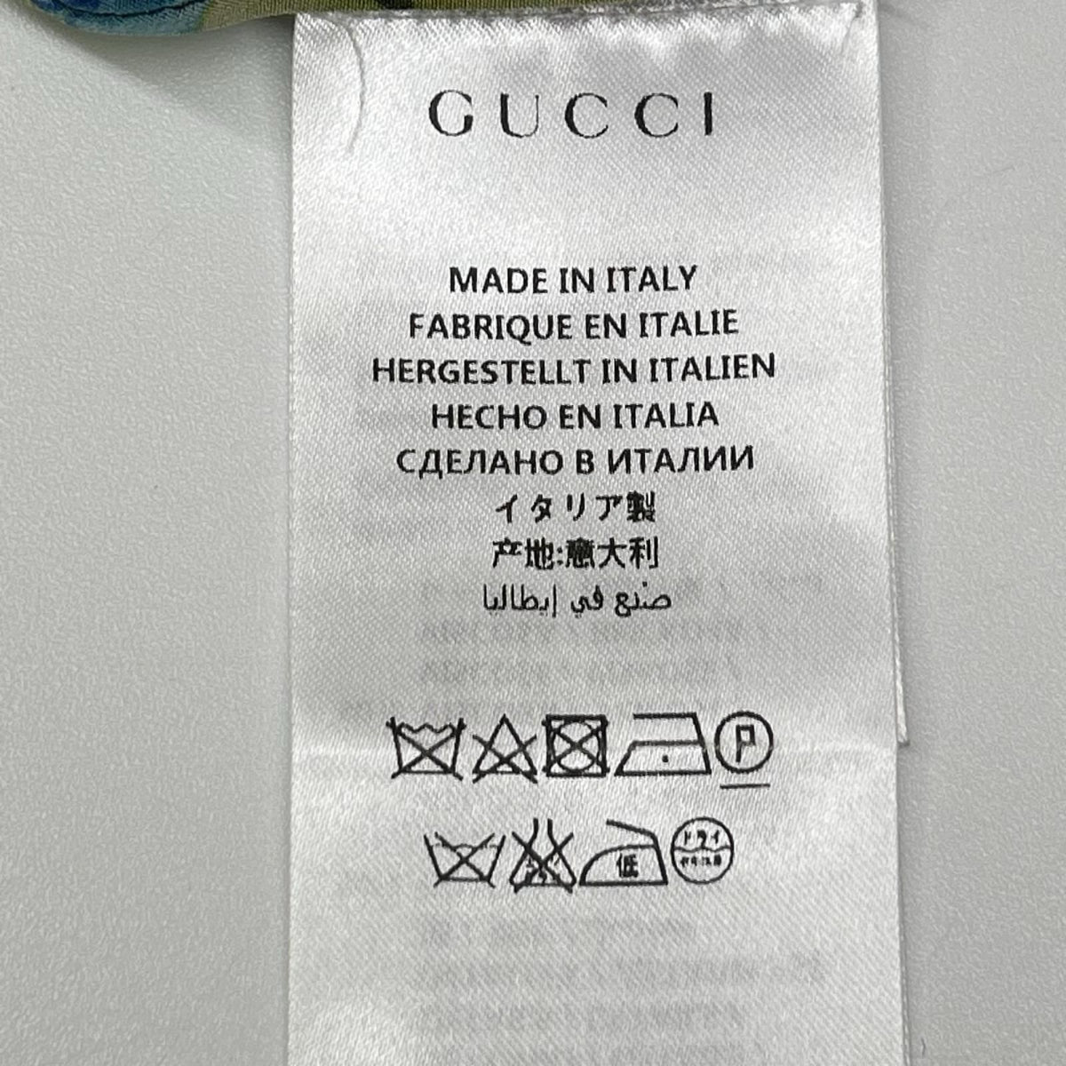 Gucci Flower Print Silk Blouse 48 — view 5