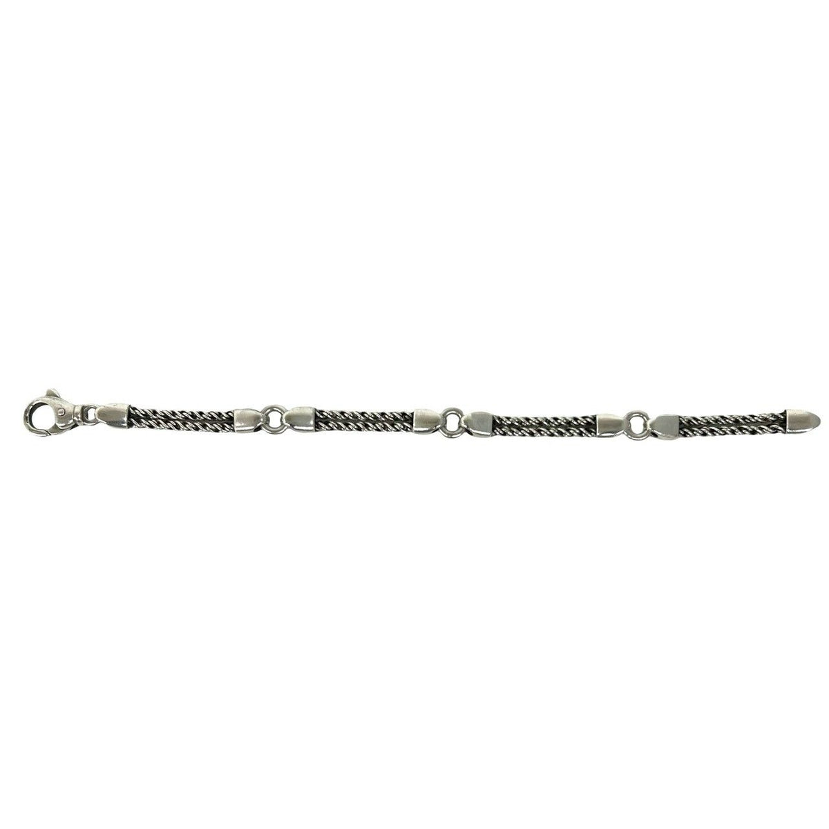 Tiffany & Co Double Rope Bracelet 925 Sterling Silver — view 6