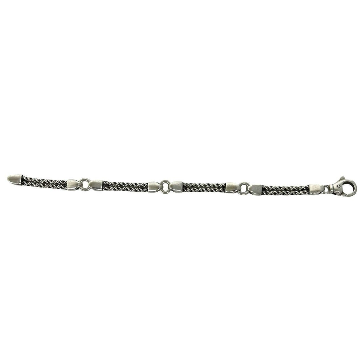Tiffany & Co Double Rope Bracelet 925 Sterling Silver — view 5