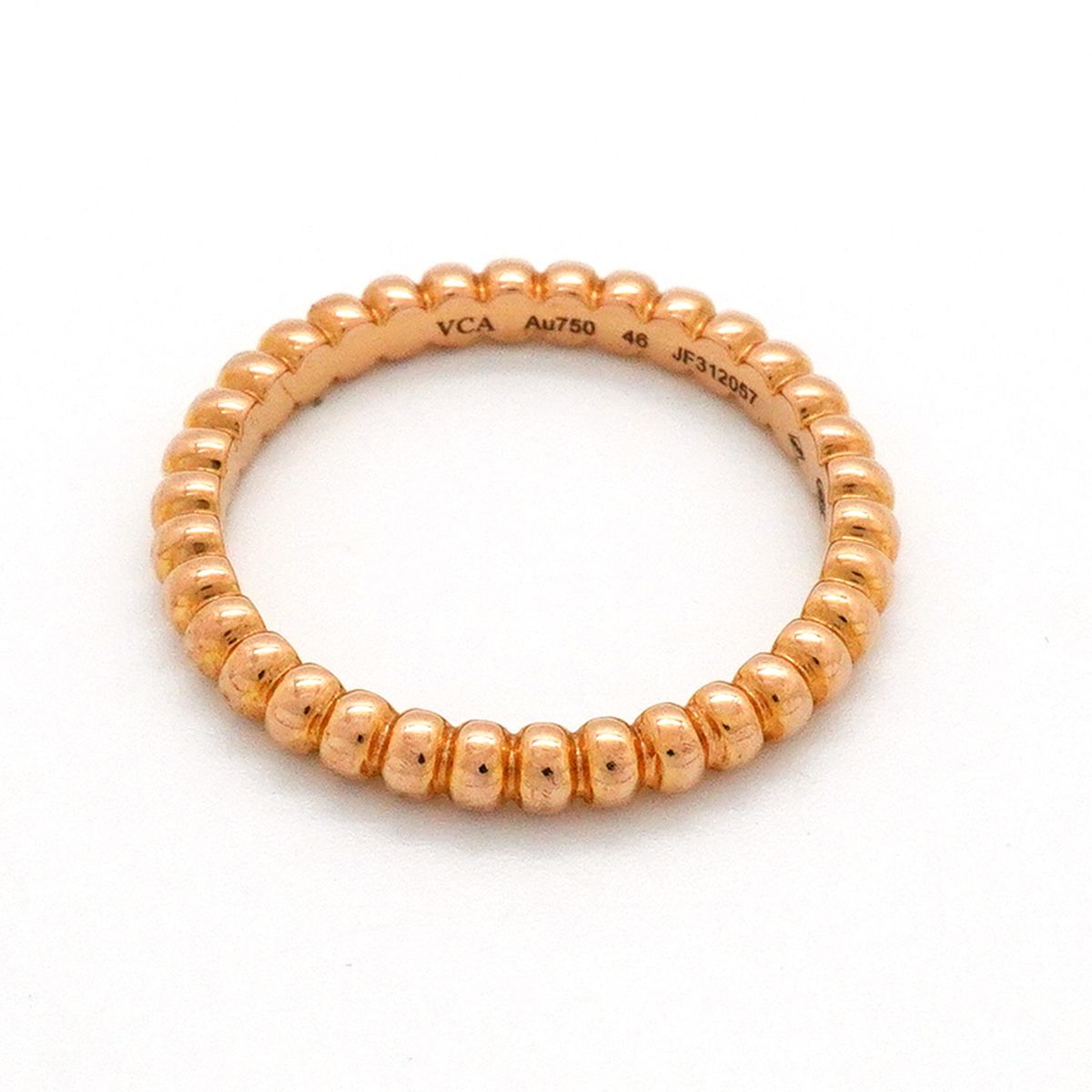 Van Cleef & Arpels Ring Perlee Small 18K Pink Gold — view 3