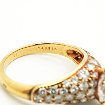 Cartier Ring Simple Must 18K Yellow Gold Diamond — view 5