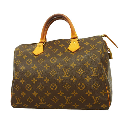 Louis Vuitton Handbag Monogram Speedy 30 Brown